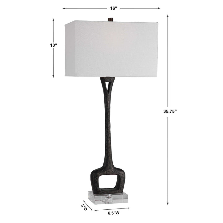 TUNI CAST IRON TABLE LAMP