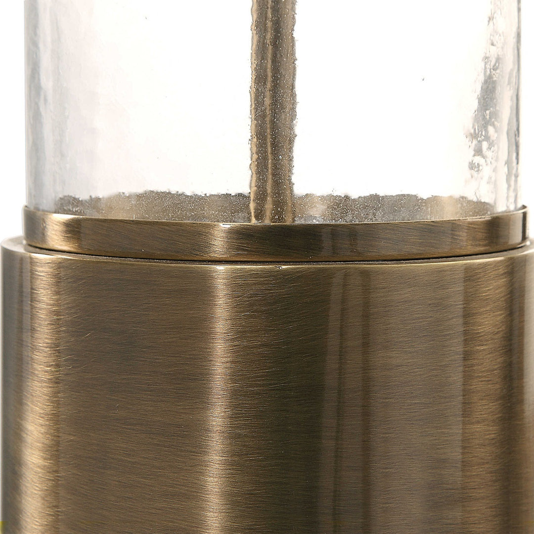 LEX STACKED GLASS COLUMN LAMP