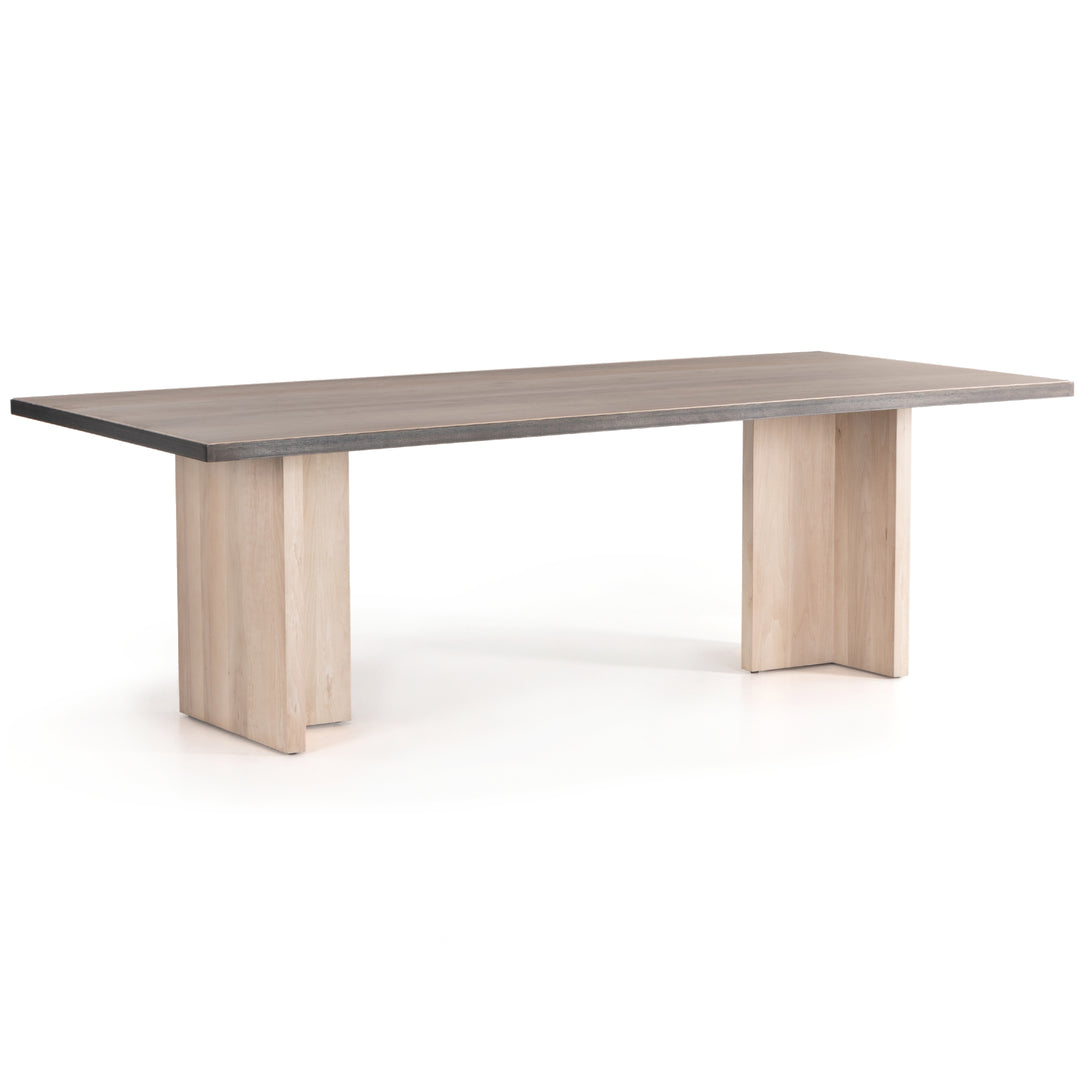 WESSON DINING TABLE: ASHEN WALNUT