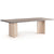 WESSON DINING TABLE: ASHEN WALNUT