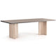 WESSON DINING TABLE: ASHEN WALNUT