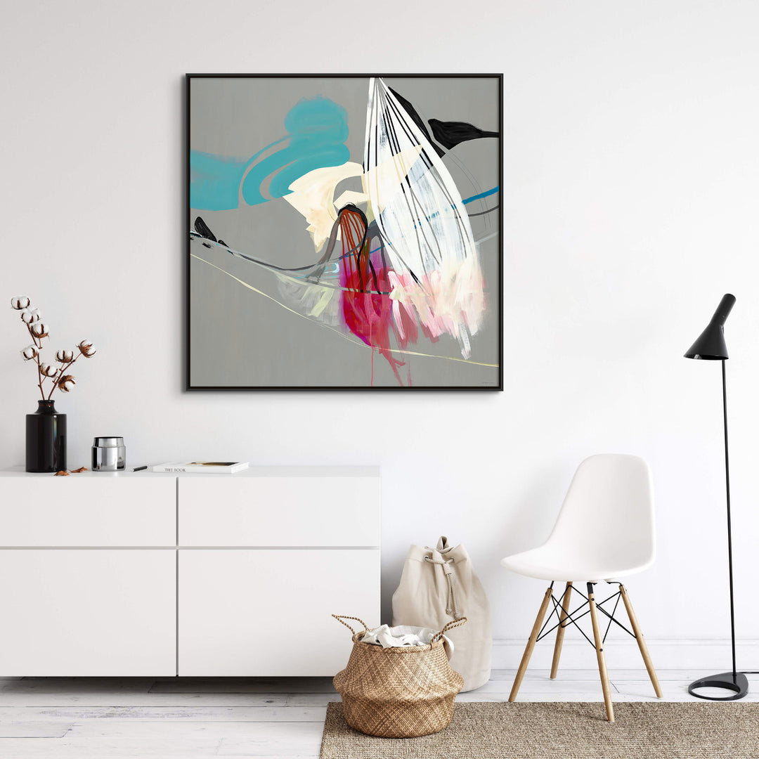 "WHIRLY I" CANVAS ART